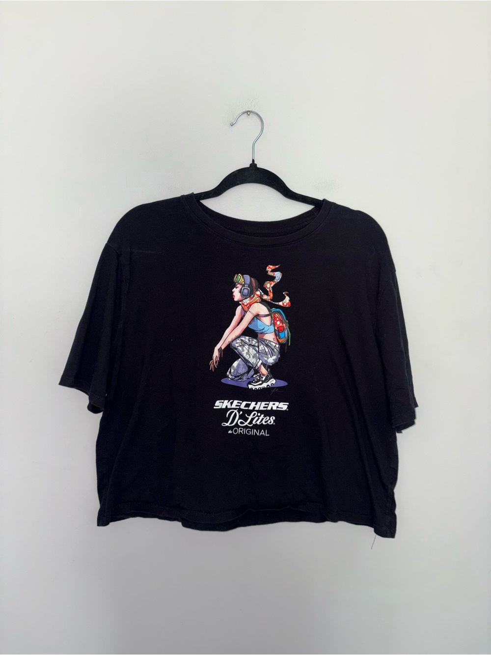 Skechers | Black T-Shirt